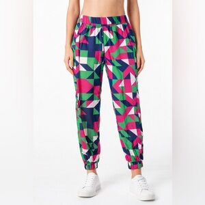 Emily McCarthy Vibrant Geometric Women's Joggers
